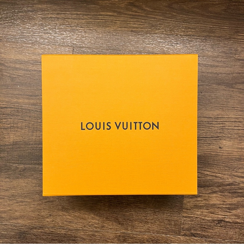 Authentic Louis Vuitton Medium Storage Gift Box 11.75” x 10.5” x 5.5" Like New